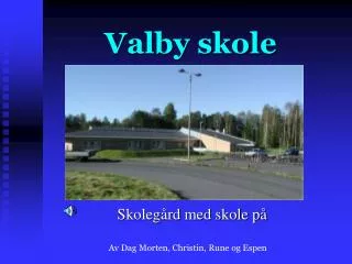 Valby skole