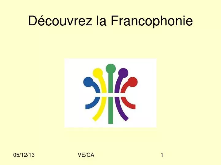 d couvrez la francophonie