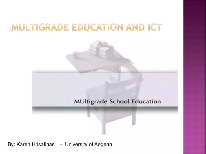multigrade education and ict