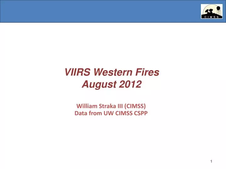 viirs western fires august 2012