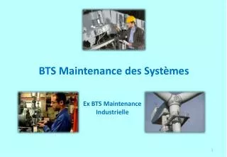 BTS Maintenance des Systèmes