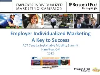 Overview Employer Individualized Marketing Process Employers Results Lessons Learned