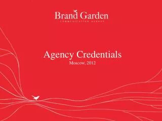 Agency Credentials