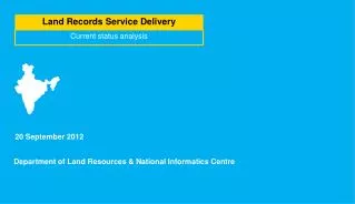 Land Records Service Delivery