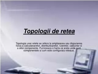 Topologii de retea