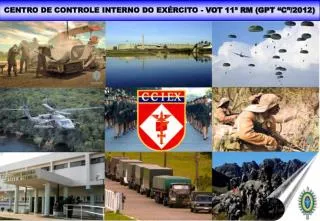 CENTRO DE CONTROLE INTERNO DO EXÉRCITO - VOT 11ª RM (GPT “C”/2012)