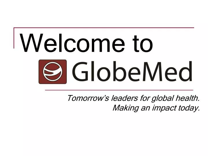 tomorrow s leaders for global health making an impact today