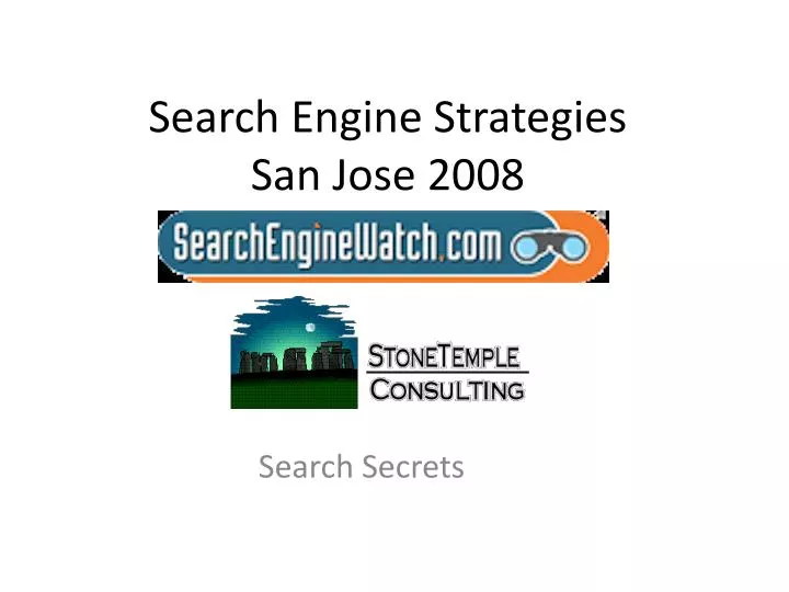 search engine strategies san jose 2008