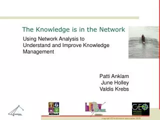 The Knowledge is in the Network
