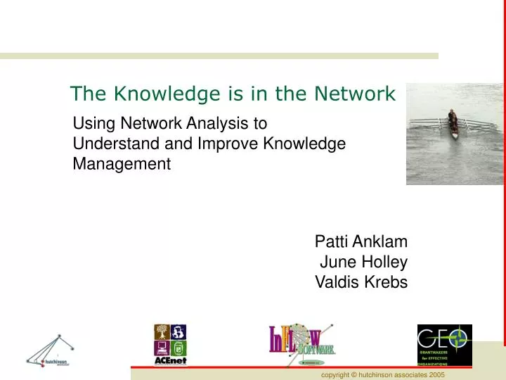 the knowledge is in the network
