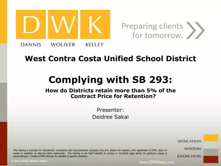 west contra costa unified school district complying with sb 293