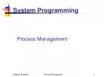 System Programming - slide 1
