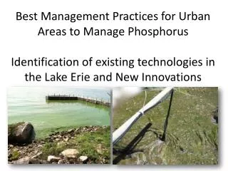 Lake Erie Phosphorus Trends