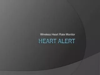 Heart Alert