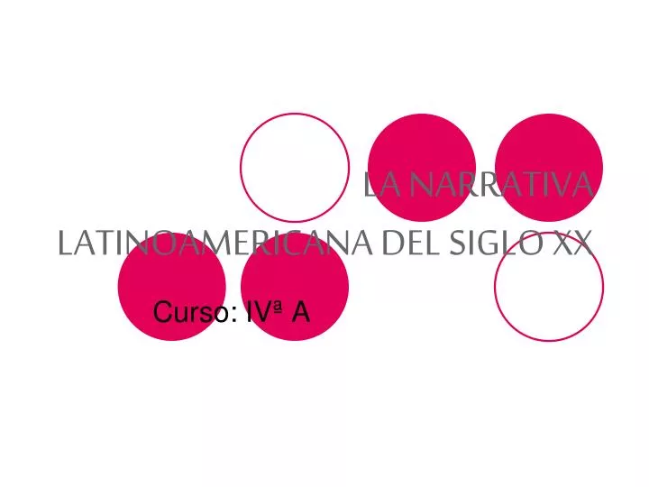 la narrativa latinoamericana del siglo xx