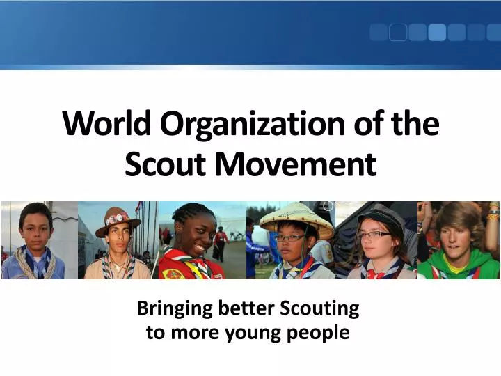 world organization of the scout movement