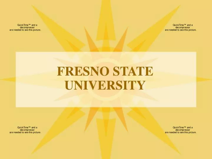fresno state university