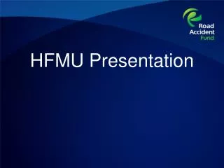 HFMU Presentation