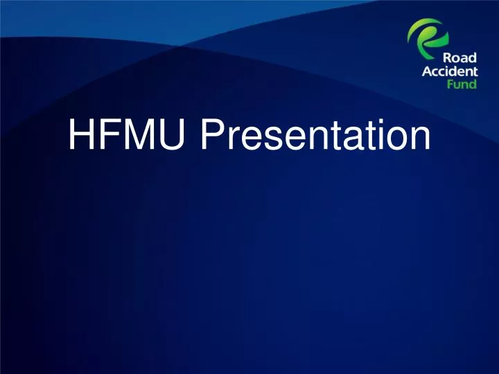 hfmu presentation