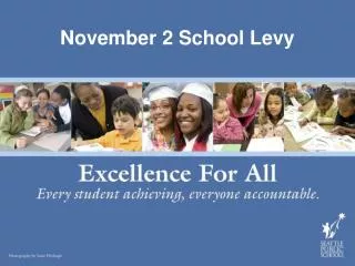 November 2 School Levy