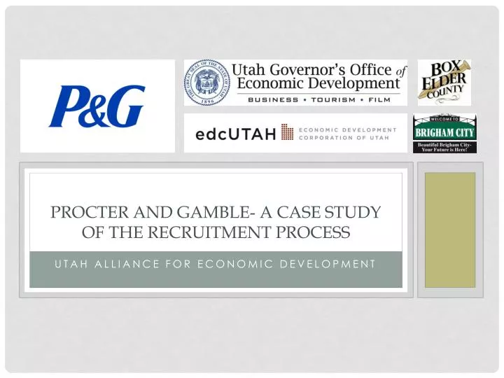 procter and gamble a case study of the recruitment process
