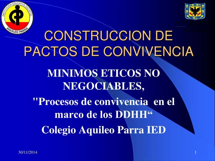 construccion de pactos de convivencia