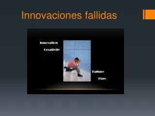 Innovaciones fallidas