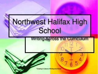 Northwest Halifax High School