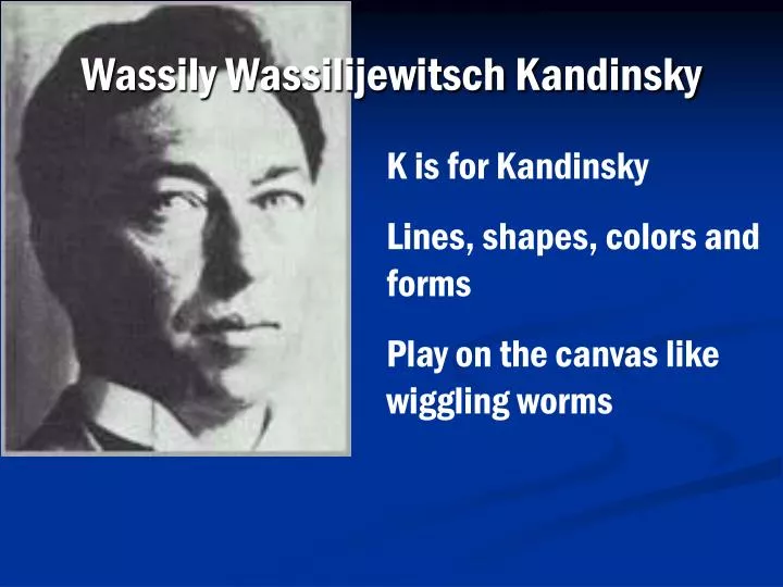 wassily wassilijewitsch kandinsky