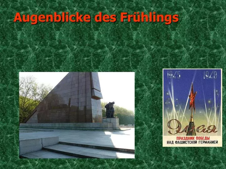 augenblicke des fr hlings