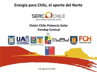 Visión Chile Potencia Solar Fondap Conicyt