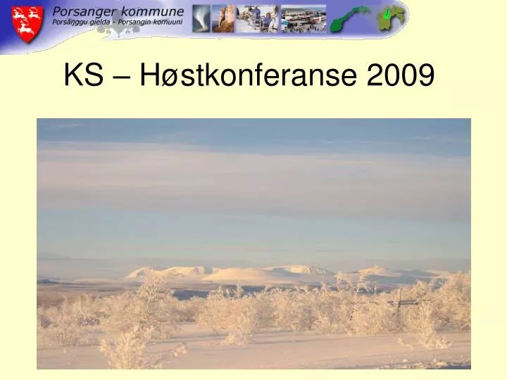 ks h stkonferanse 2009