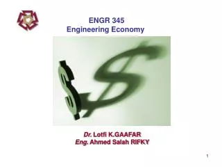 Dr. Lotfi K.GAAFAR Eng. Ahmed Salah RIFKY