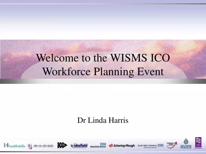 welcome to the wisms ico workforce planning event