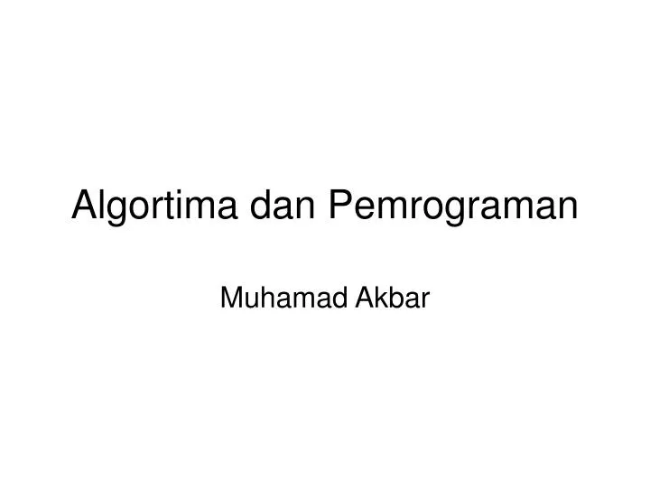 muhamad akbar