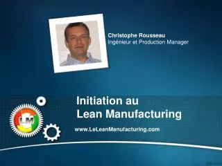 Initiation au Lean Manufacturing