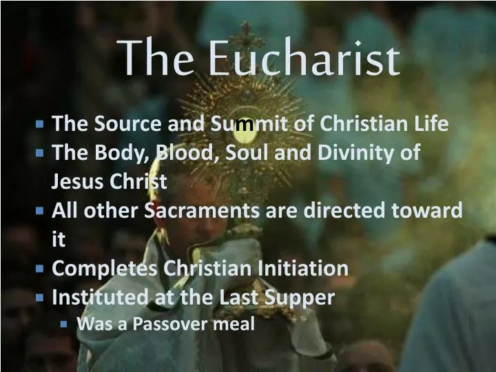 the eucharist