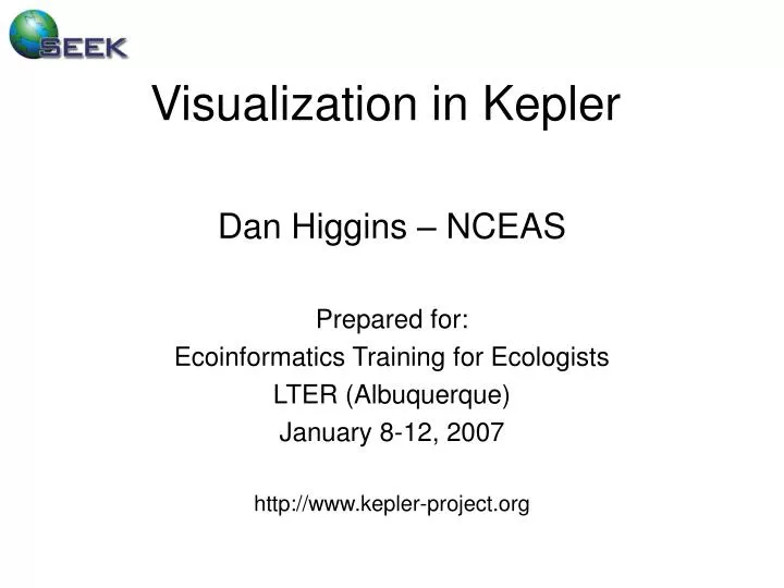 visualization in kepler