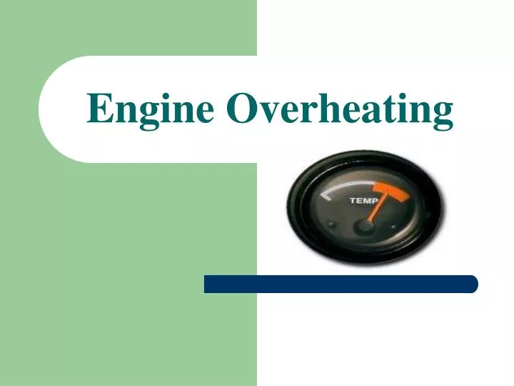 engine overheating