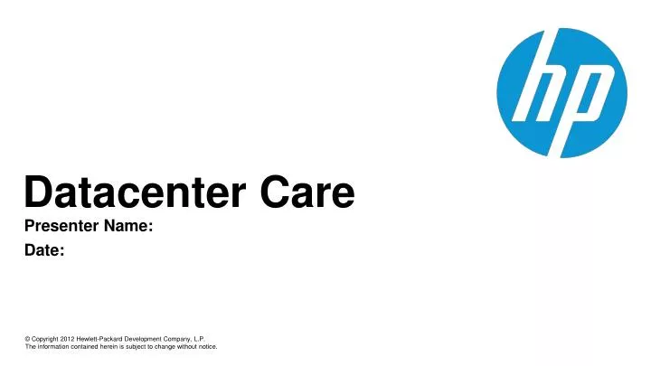 datacenter care
