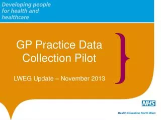 GP Practice Data Collection Pilot
