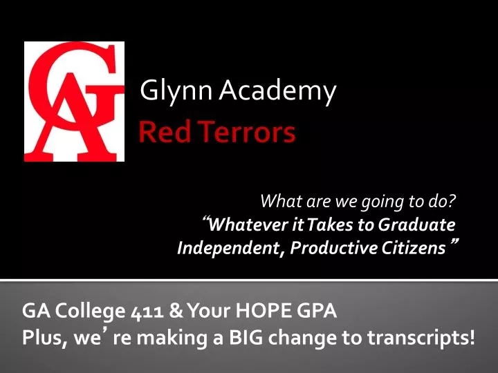 glynn academy