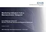Monitoring Macroeconomic Indicators for Real Estate Sector Stability - slide 1