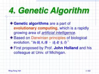 4. Genetic Algorithm