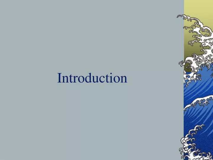 introduction