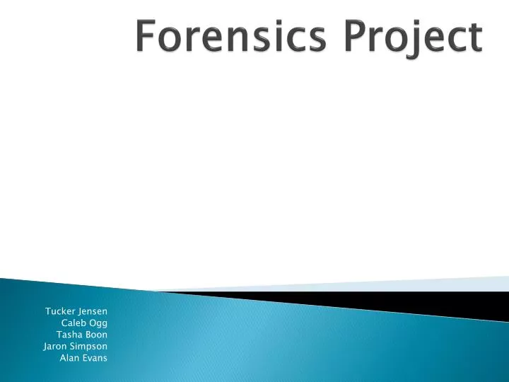 forensics project