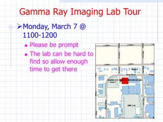 Gamma Ray Imaging Lab Tour