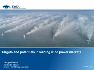 Targets and potentials in leading wind power markets