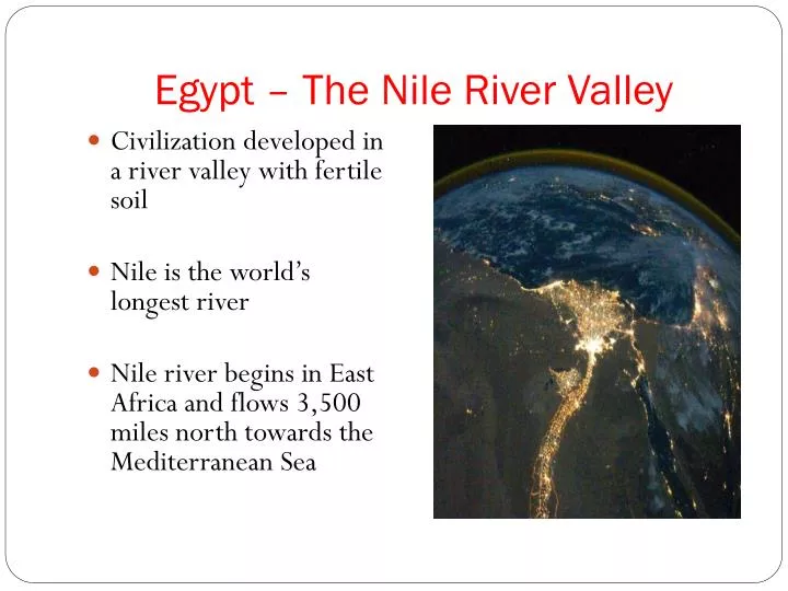 egypt the nile river valley