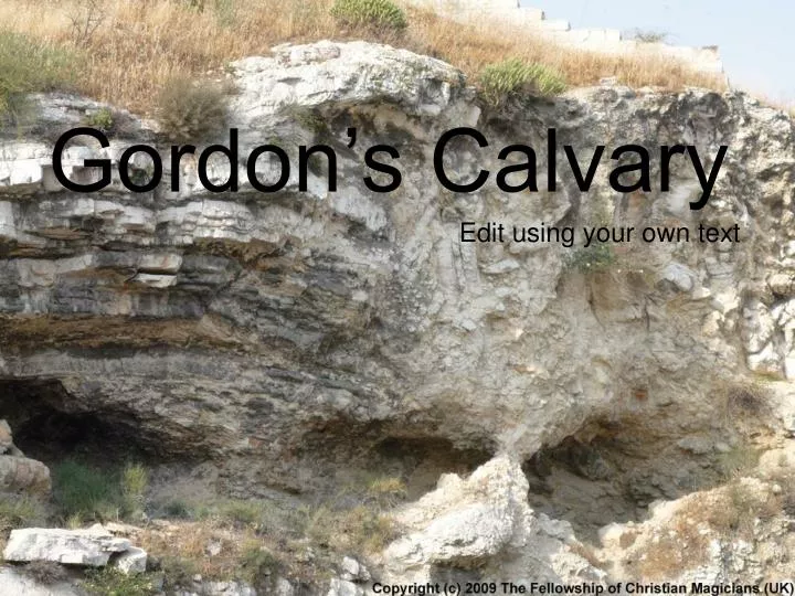 gordon s calvary